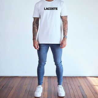 Áo thun nam. Chất thun cotton co giãn 4 chiều , Chất vải dày vừa mềm mịn. Logo cao thành in nổi 3D.