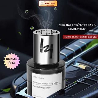 (BÁN SỈ) Nước Hoa Khuếch Tán CAR &FAMIL THALO Hương Thơm Tự Nhiên Cao Cấp , Khử Mùi Ô Tô khaihuyauto