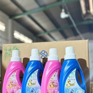 Nước Xả Vải 1 Lít Sni Màu Xanh Full VAT