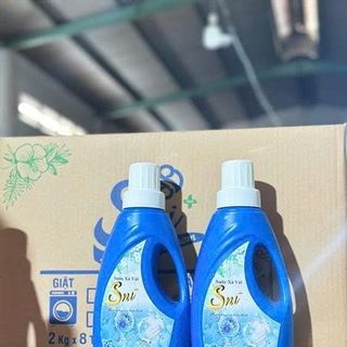 Nước Xả Vải 1 Lít Sni Màu Xanh Full VAT