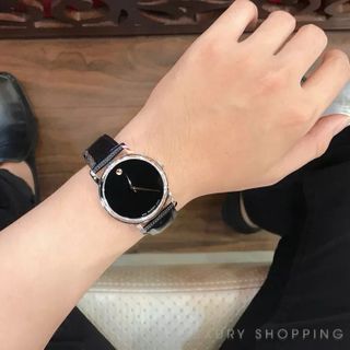 ĐỒNG HỒ COUPLE SIÊU CẤP MOVODA DÂY DA KÍNH SAPHIRE MÁY THUỴ