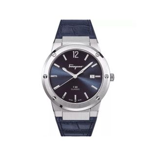 SĂN SALE KHỦNG ĐỒNG HỒ NAM SIÊU CẤP SALVATHORE XANH NAVY DÂY DA FULLBOX