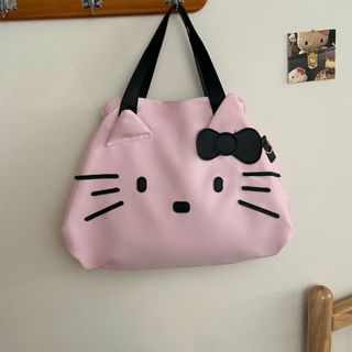TÚI DU LỊCH KITTY FORM LỚN SIÊU XINH CHO NÀNG MÊ PHONG CÁCH HÀN QUỐC - WINNIE HOUSE