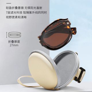 Kính Râm Gọng Tròn Thời Thượng Phong Cách Châu Âu TT37