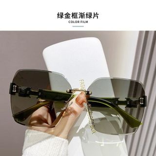 Kính Râm Gradient Không Gọng Sang Chảnh TT60