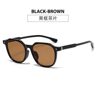 Kính Mát Nam Nữ Retro Đen Khói Cao Cấp TT69