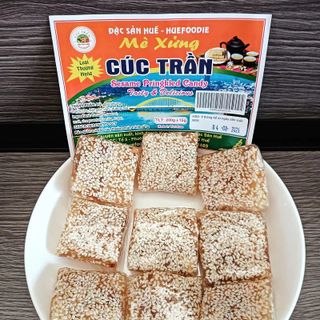 Combo 5 gói kẹo mè xửng dẻo + 5 gói mè xửng giòn Cúc Trần, dẻo dai, giòn giòn, đặc sản Huế