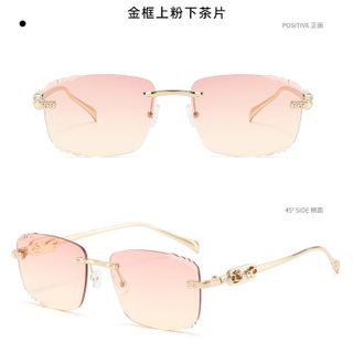 Kính Mắt Nữ Luxury Style Đính Logo Cao Cấp TT67
