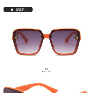 Kính Mắt Vuông Luxury Đen Vàng Cao Cấp TT73