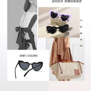 Kính Râm Trái Tim Phong Cách Hàn Quốc TT57