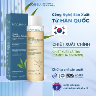 Thương hiệu NOOSHIKA tìm  nhà phân phối và đại lý Nước Hoa Hồng ( Toner ) Trà Xanh Ô Long với mức chiết khấu hấp dẫn