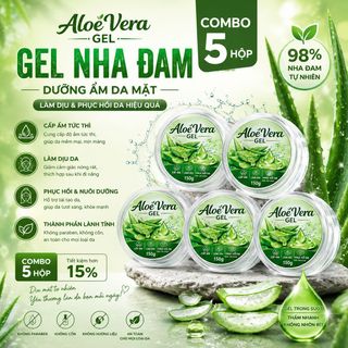 GEL NHA ĐAM CẤP ẨM LÀM MÁT , DỊU DA 150GR