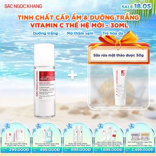 Serum Dưỡng Trắng Da Vitamin C [Chai 30ml] TẶNG 1 TRONG 2 QUÀ