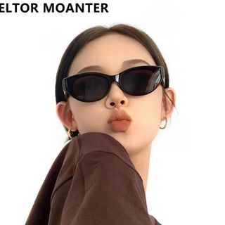 Kính Râm Nữ Vintage Đen Basic Dễ Phối Đồ TT47