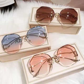 Kính Râm Gradient Phong Cách Tiểu Thư Sang Trọng TT55