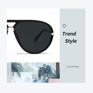 Kính Râm Aviator Trong Màu Thời Trang TT62