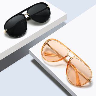 Kính Râm Aviator Trong Màu Thời Trang TT62