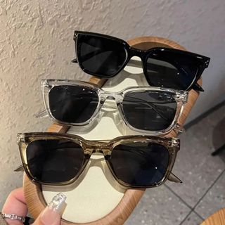 Kính Mát Vuông Khói Trong Retro TT92