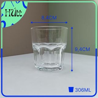 Ly Thuỷ Tinh Cafe 306ML