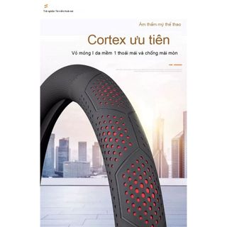 (BÁN SỈ) Bọc Vô Lăng Ô Tô 3D Da Nappa Cao Cấp Siêu Mỏng Thiết Kế Kiểu Dáng Lỗ Thoát Khí Chống Trơn Trượt 38cm