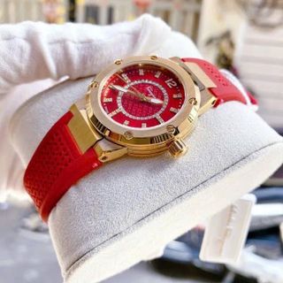 ĐỒNG HỒ NỮ CAO CẤP SALVATHORE DÂY CAO SU NIỀNG BEZEL GOLD