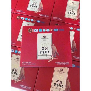 Cao Hồng sâm Đông trùng Hạ thảo 365 Hàn Quốc hộp 2 lọ x 500g