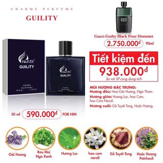 Charme Guility 50ml phiên bản mới
