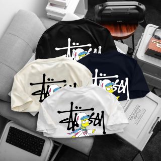 Áo thun nam. Áo Stussy  Chất vải cotton 4 chiều siêu mịn.