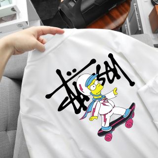 Áo thun nam. Áo Stussy  Chất vải cotton 4 chiều siêu mịn.
