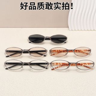 Kính Mắt Vintage Gọng Kim Loại Sang Trọng TT83