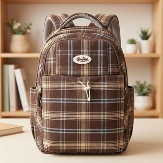 🎒 BALO A9703 – CARO HÀN QUỐC SIÊU XINH, ĐI HỌC ĐI CHƠI ĐỀU HỢP - WINNIE HOUSE