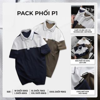 ÁO THUN CỔ BẺ THIẾT KẾ CAO CẤP POLO PACK P1 - THỜI TRANG HC