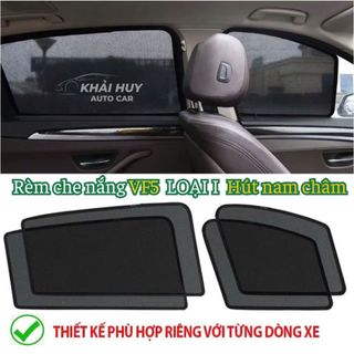 (BÁN SỈ) Rèm che nắng Vinfast VF5 , Rèm Che Nắng Hút Nam Châm Chuẩn Fom Theo Xe