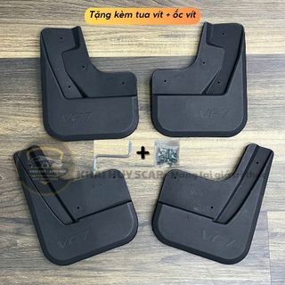 (BÁN SỈ) Chắn Bùn Ô Tô 3D Cao Cấp VinFast VF3, VF5,VF6,VF7,VF8,Limo Green– Bộ 4 Miếng Ôm Vè, Chống Bẩn Siêu Tốt Khaihuyauto