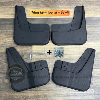 (BÁN SỈ) Chắn Bùn Ô Tô 3D Cao Cấp VinFast VF3, VF5,VF6,VF7,VF8,Limo Green– Bộ 4 Miếng Ôm Vè, Chống Bẩn Siêu Tốt Khaihuyauto