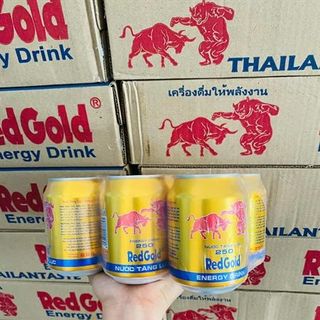 Tăng Lực Bò Húc Red Gold Full VAT