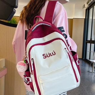 Balo nam nữ SuLú BH Kids, chất liệu vải Oxford chống thấm nước,nhiều ngăn phân loại, đựng được laptop 17inch - CH137