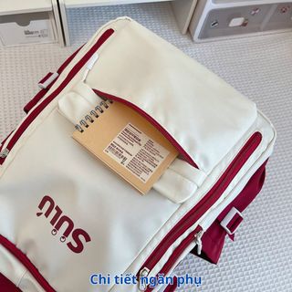 Balo nam nữ SuLú BH Kids, chất liệu vải Oxford chống thấm nước,nhiều ngăn phân loại, đựng được laptop 17inch - CH137