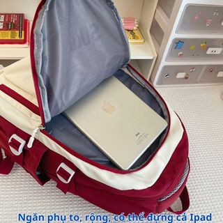Balo nam nữ SuLú BH Kids, chất liệu vải Oxford chống thấm nước,nhiều ngăn phân loại, đựng được laptop 17inch - CH137