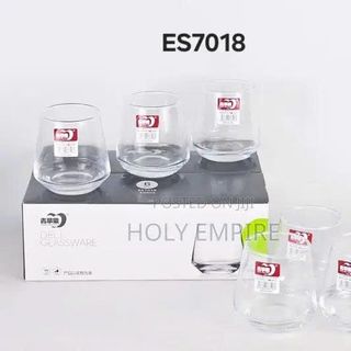 BỘ 6 LY THUỶ TINH QUÀ TẶNG AURORA 400ml DELI 7018-2 (T8)