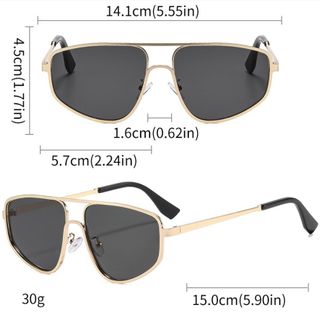 Kính Râm Gold Frame Hàn Quốc TT111