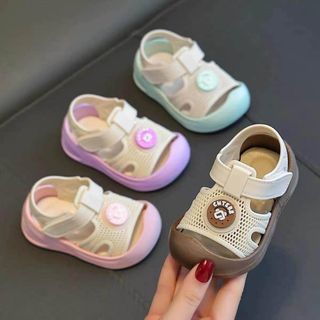 Dép Sandal tập đi cho bé trai, bé gái, chống vấp, đế mềm, êm, chống trơn trượt