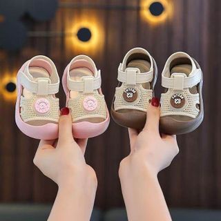 Dép Sandal tập đi cho bé trai, bé gái, chống vấp, đế mềm, êm, chống trơn trượt