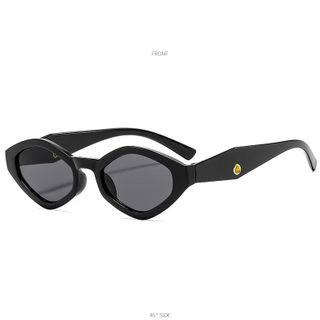Kính Mắt Cat Eye Champagne Retro TT100