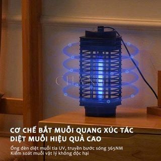ĐÈN BẮT MUỖI HÌNH THÁP 3D (T48)
