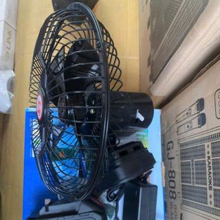 QUẠT TÍCH ĐIỆN XOAY PIN 10 CELL (T18)