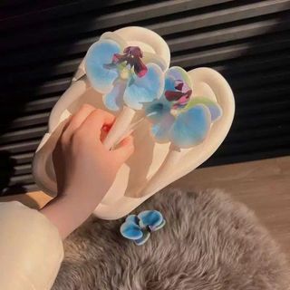 DÉP TÔNG HOA LAN ĐI BIỂN SIÊU XINH, CHẤT XỐP ÊM NHẸ, ĐI NƯỚC THOẢI MÁI 💖 - WINNIE HOUSE