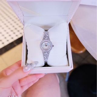 ĐỒNG HỒ NỮ CHÍNH HÃNG BRIDE TALKK KIỀNG TRÒN ĐÍNH ĐÁ FULLBOX HÃNG