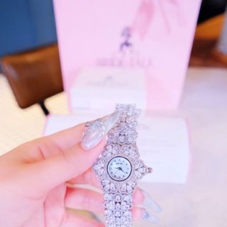 ĐỒNG HỒ NỮ CHÍNH HÃNG BRIDE TALKK HOA TUYẾT ĐÍNH ĐÁ FULLBOX HÃNG