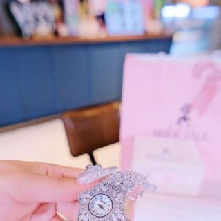 ĐỒNG HỒ NỮ CHÍNH HÃNG BRIDE TALKK HOA TUYẾT ĐÍNH ĐÁ FULLBOX HÃNG